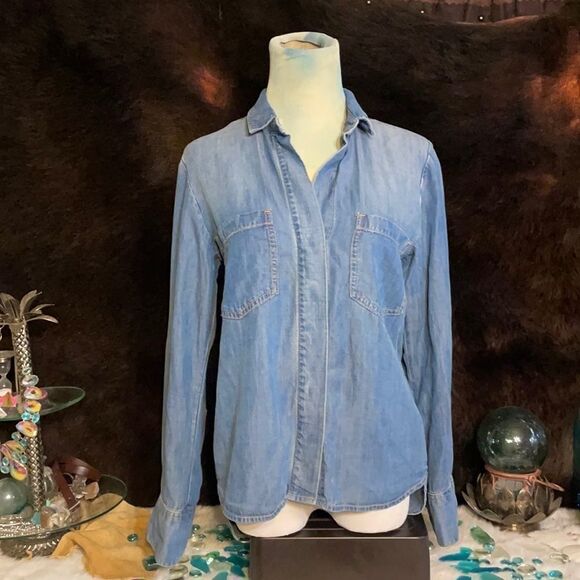 Cloth & stone button down top XS (4350) - Picture 1 of 10